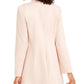 Calvin Klein Women's Long Collarless Blazer Pink Size 10 Petite