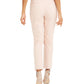 Calvin Klein Women's Petite Straight-Leg Dress Pants Pink Size 14 P