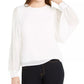 Q & A Women's Volume Sleeve Blouse White Size Small