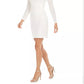 Vince Camuto Women's Sequined Sheath Dress Gray Size 12