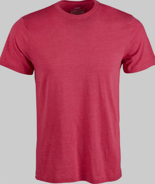 Alfani Men's Fashion Heathers T-Shirt Pink Size Small