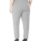 Calvin Klein Women's Plus Size Printed Belted Pants Gray Size 16 Plus