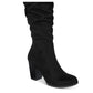 Material Girl Women's Myah Tall Dress Boots Black Size 11 M