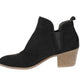 Style & Co Women's Myrrah Perforated Ankle Booties Black Size 6 M