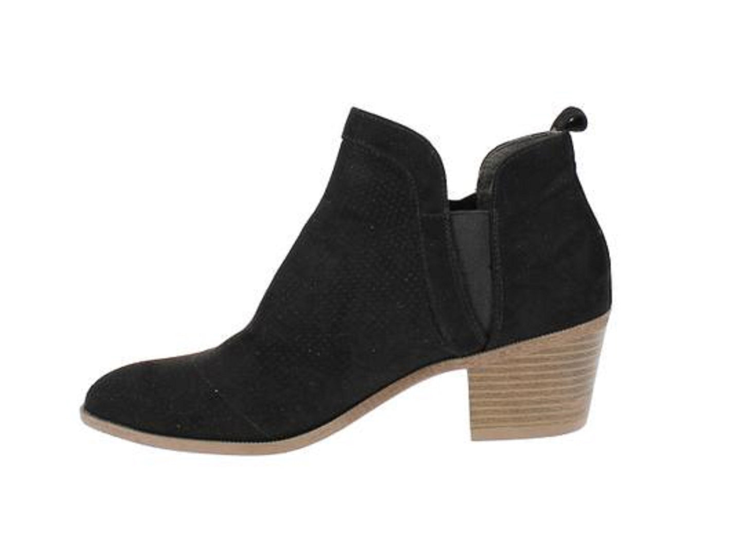 Style & Co Women's Myrrah Perforated Ankle Booties Black Size 6 M
