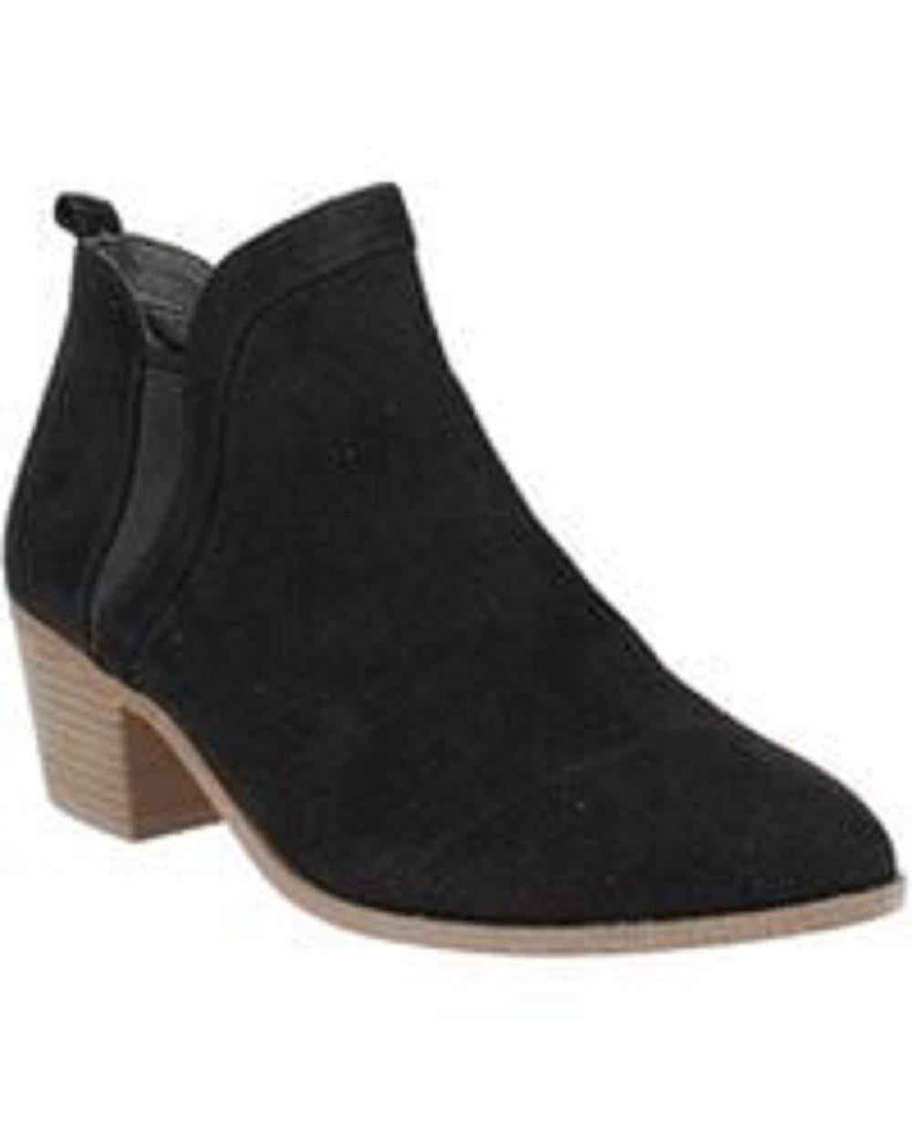 Style & Co Women's Myrrah Perforated Ankle Booties Black Size 6 M