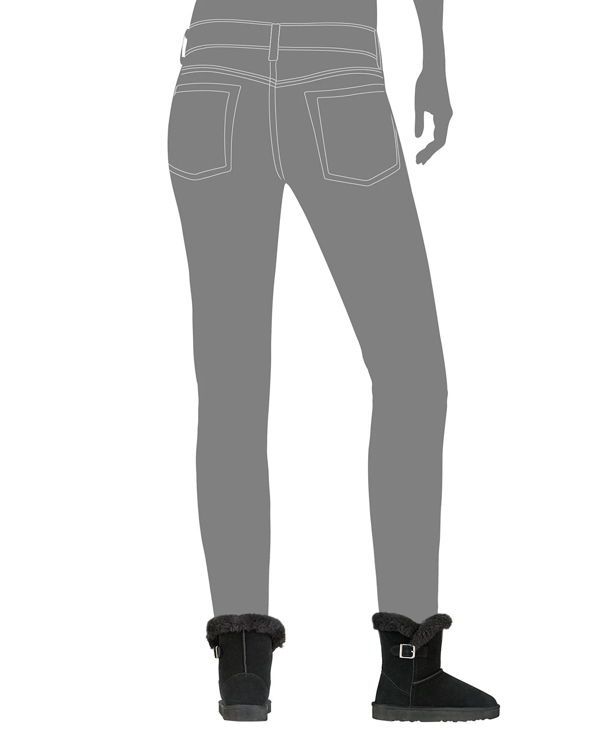 Style & Co Women's Tiny 2 Winter Booties Black Size 5 M