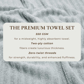 Luxury Cotton Towels - Karina Collection