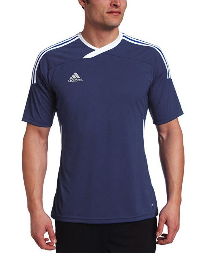 Adidas Boys Tiro 11 Jersey T-Shirt Navy/White Size Youth