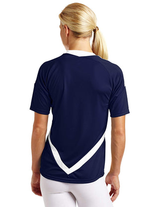 Adidas Women's Tiro 11 Jersey T-Shirt Navy/White