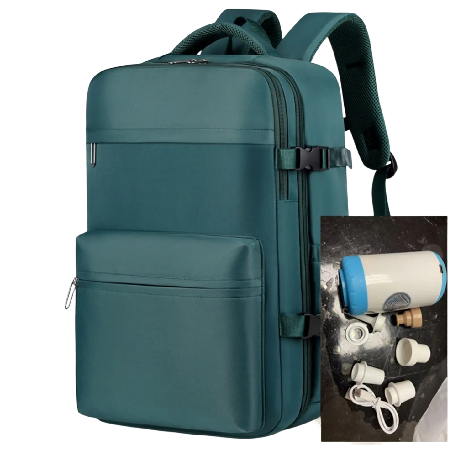 Vacuum Compression Laptop Backpack 15 Inch 35l