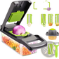 Vegetable Chopper 13 in 1 Mandoline Slicer with Blades