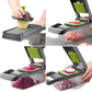 Vegetable Chopper 13 in 1 Mandoline Slicer with Blades