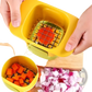 Vegetable Chopper and Manual Fruit Slicer Tool