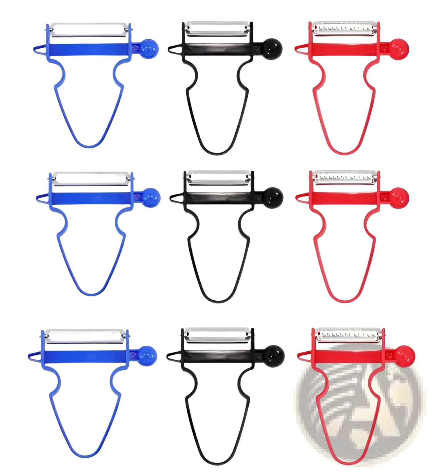 Vegetable Peeler Set Stainless Steel Swivel Blade 3 Pack