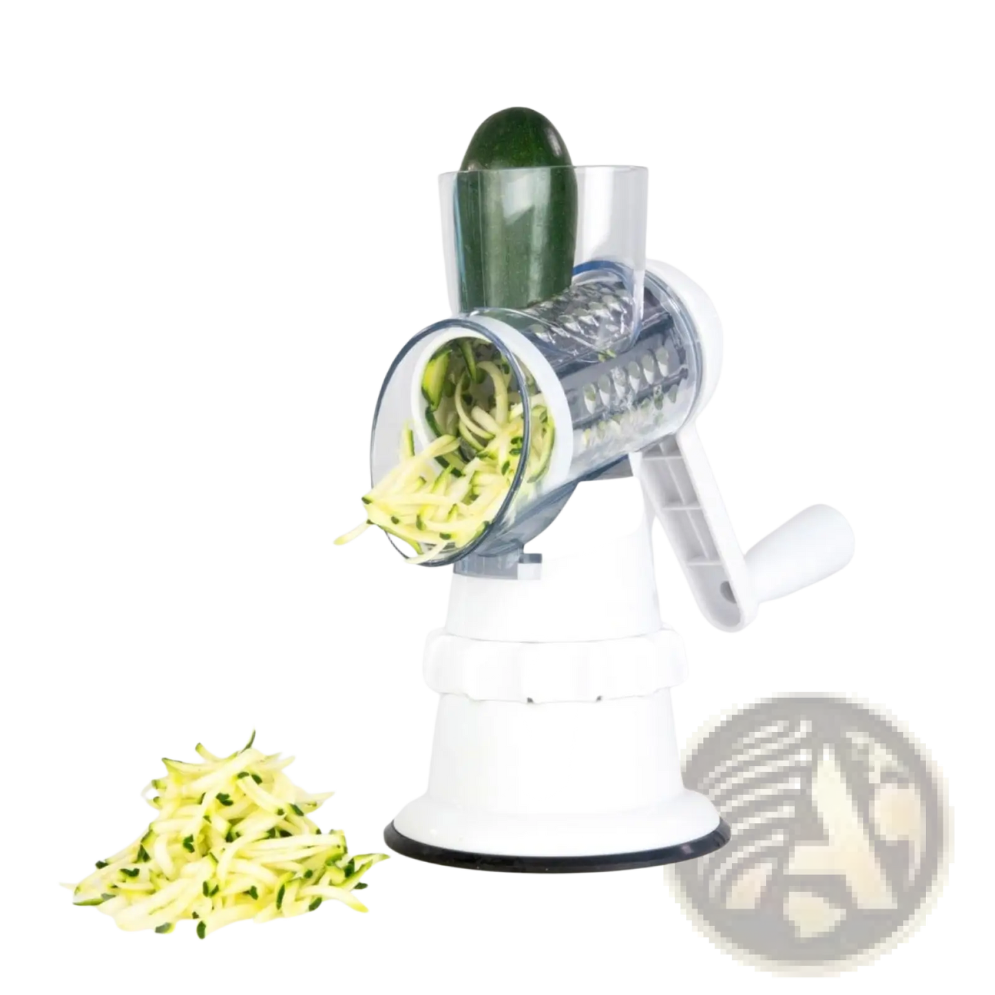 Vegetable Slicer 3 in 1 Manual Rotary Grater Mandoline