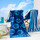 Cotton Velour Beach Towel - Maui Collection