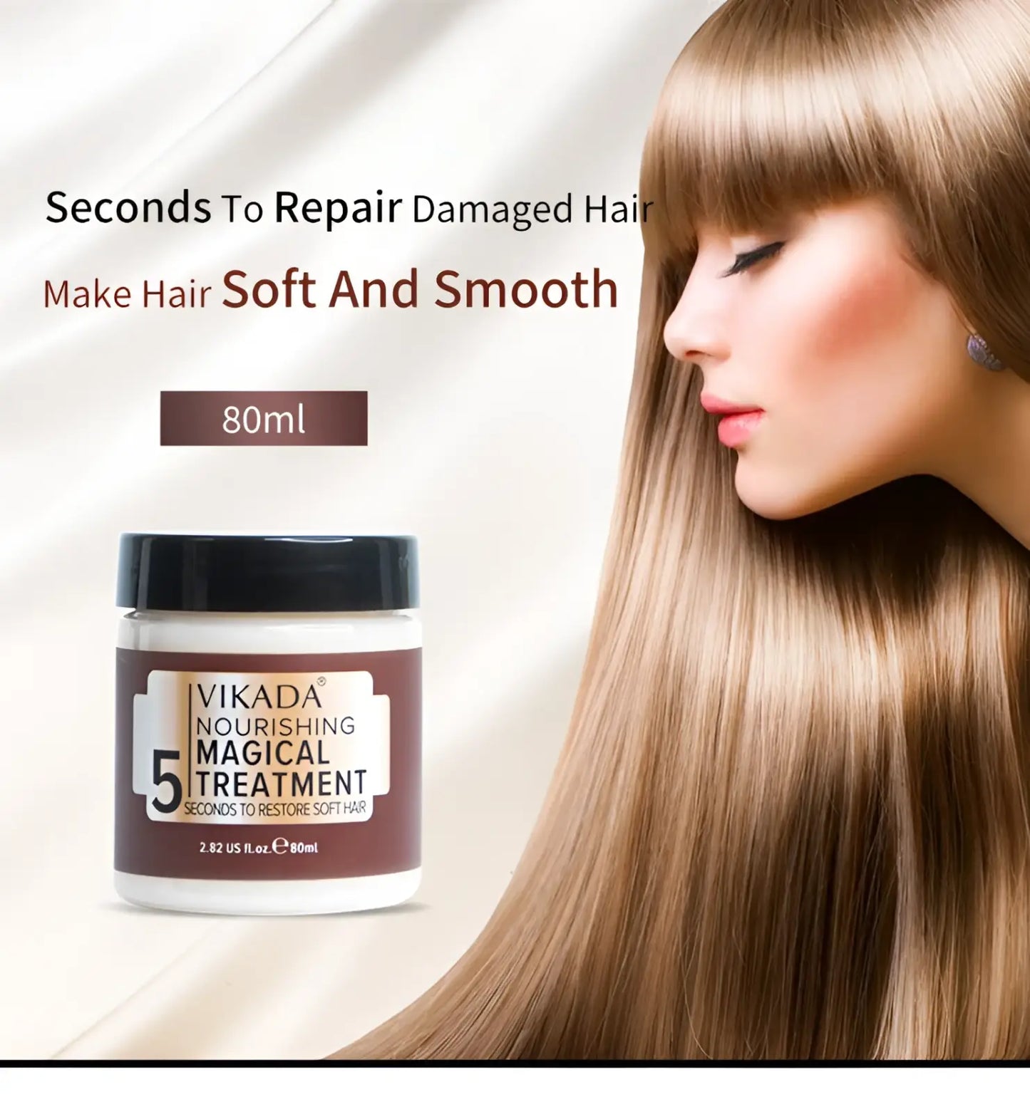Vikada Hair Repair Mask Deep Moisturizing Treatment 80ml