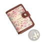 Vintage Floral Leather Card Holder Wallet