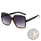 Vintage Geometric Oversized Uv400 Gradient Sunglasses