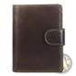 Vintage Leather Wallet Slim Cowhide Bifold Coin Purse