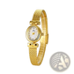 Vintage Mesh Bracelet Watch with Diamond Accents