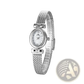 Vintage Mesh Bracelet Watch with Diamond Accents