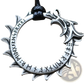 Vintage Nordic Rune Pendant Stainless Steel Viking Necklace