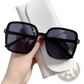 Vintage Square Gradient Uv Protection Fashion Sunglasses