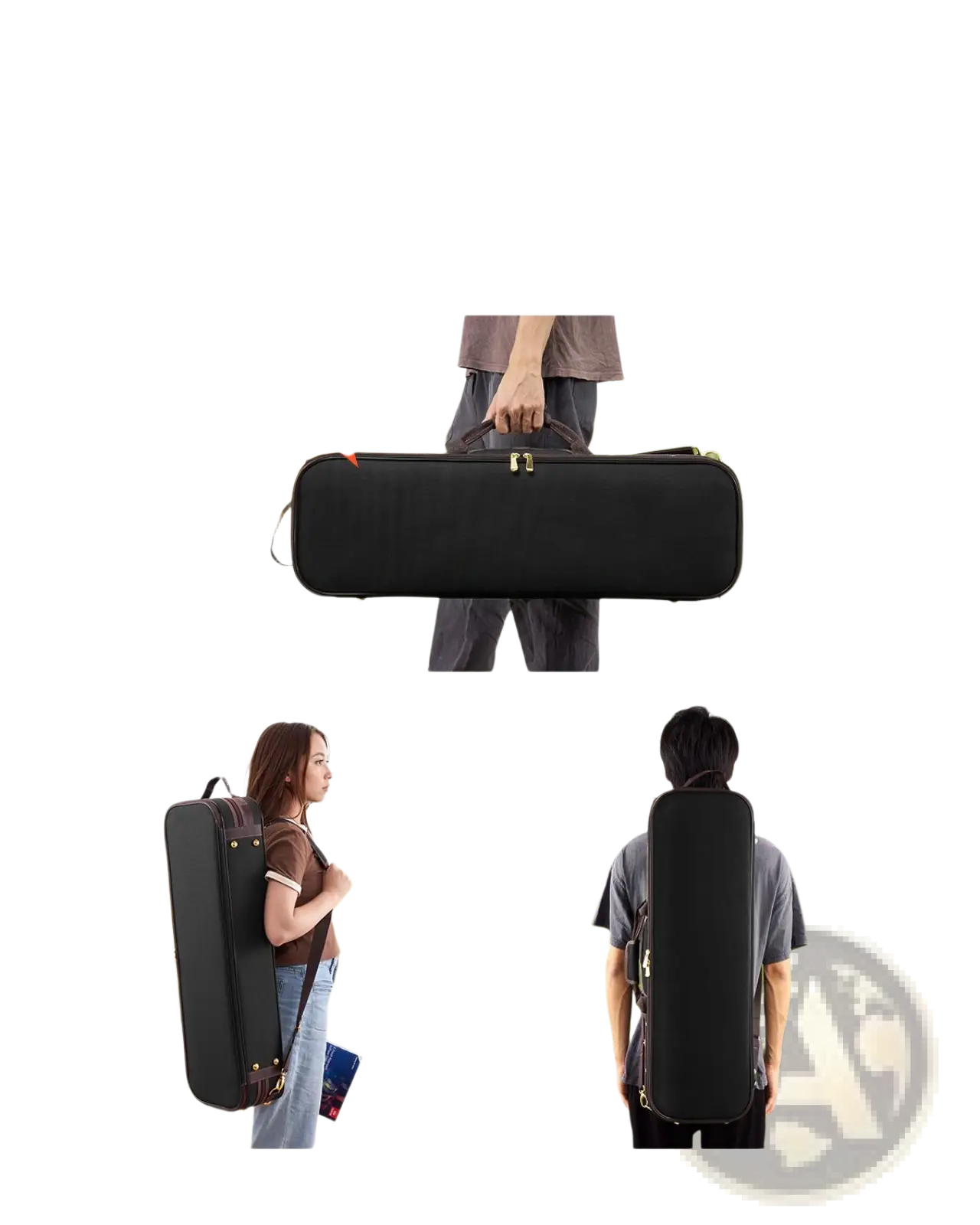 Violin Case 4/4 Full Size Lightweight Oblong Hard Bag