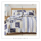 Caspian Collection Coastal Patchwork Quilt Set