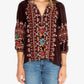 Johnny Was - Talline Tie Back Blouse