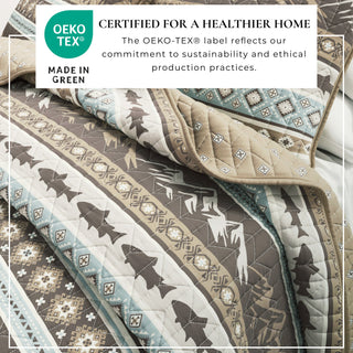 3-Piece Lodge Quilt - Yosemite Collection