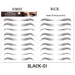 Natural Waterproof 4d Hair Like Eyebrow Tattoo Stickers
