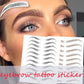 Natural Waterproof 4d Hair Like Eyebrow Tattoo Stickers