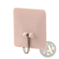 Waterproof Adhesive Wall Hooks with Metallic j Hook