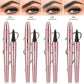 Waterproof 4-fork Liquid Eyebrow Pencil for Natural Definition