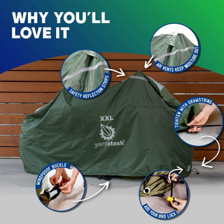 Waterproof Bike Cover for Outdoor Storage