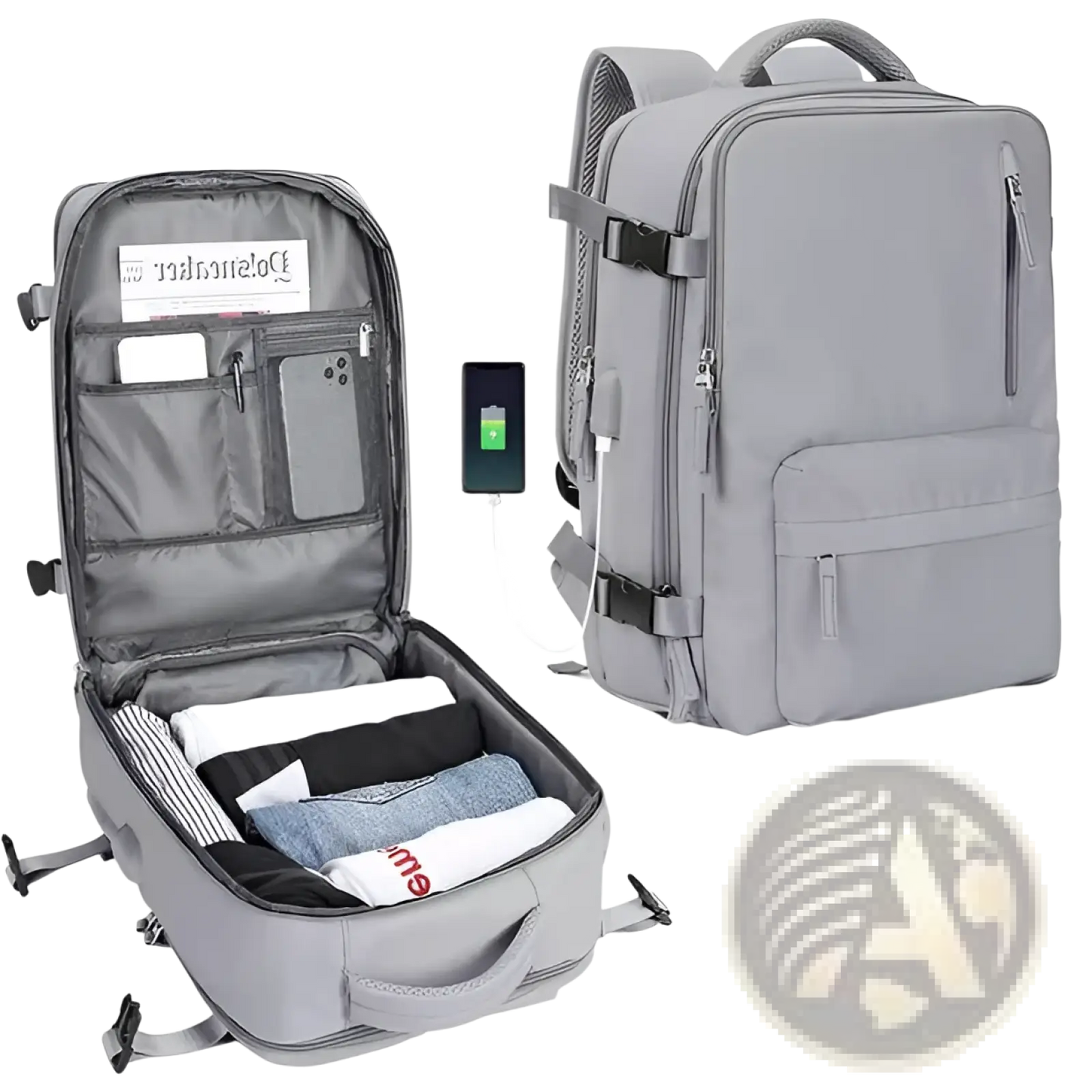 Waterproof Laptop Travel Backpack with Compartments