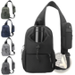 Waterproof Men's Oxford Cloth Minimalist Crossbody Chest Bag