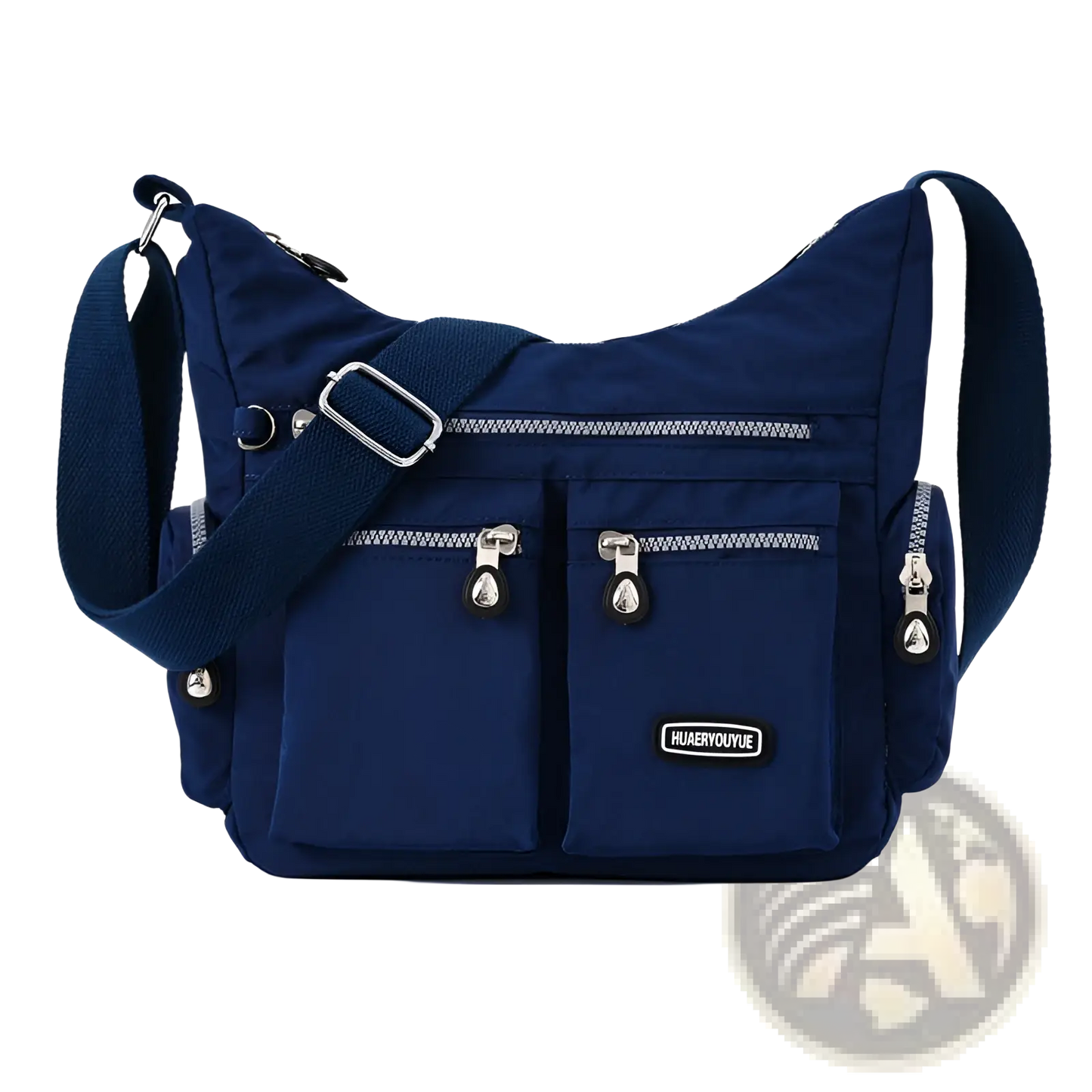 Waterproof Multi Pocket Nylon Crossbody Shoulder Bag
