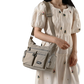 Waterproof Multi Pocket Nylon Crossbody Shoulder Bag