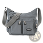Waterproof Multi Pocket Nylon Crossbody Shoulder Bag
