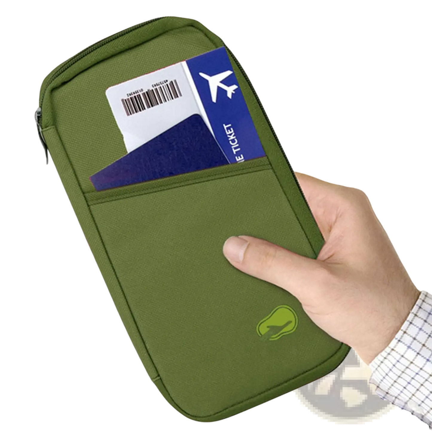 Waterproof Oxford Fabric Travel Passport and Document Wallet