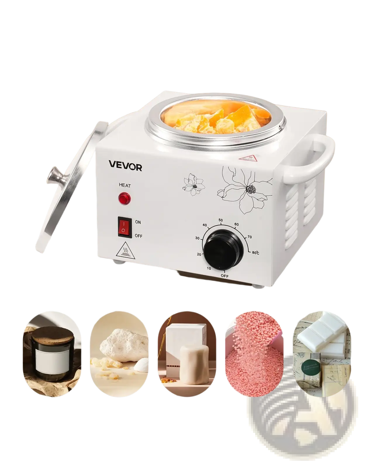 Wax Warmer 600ml Professional Hair Removal Heater Pot