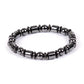 Pentagram Stone Magnetic Hematite Therapy Bracelet