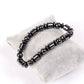 Pentagram Stone Magnetic Hematite Therapy Bracelet