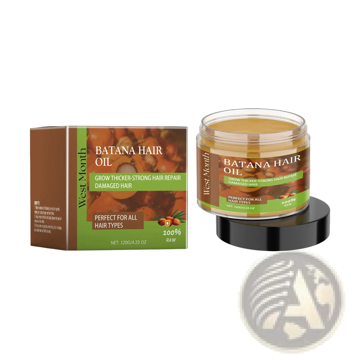 West Month Batana Oil and Keratin Hair Repair Treatment