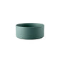 Minimalist Matte Ceramic Bowl Set with Wooden Stands