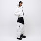 Cropped Down Jacket - White